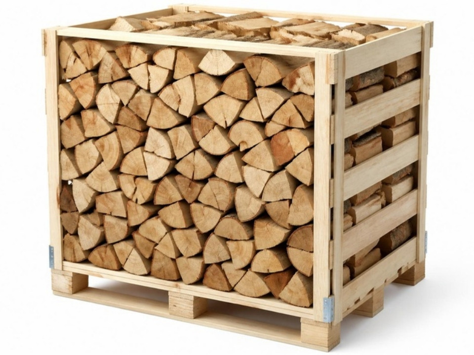 Bois de chauffage 30 cm — palette 1,7 stère — 100 % Hêtre